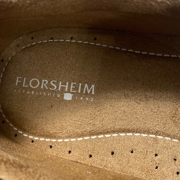 Florsheim Brown Lakeside Moc Toe Oxfords 10.5 - Picture 5 of 16